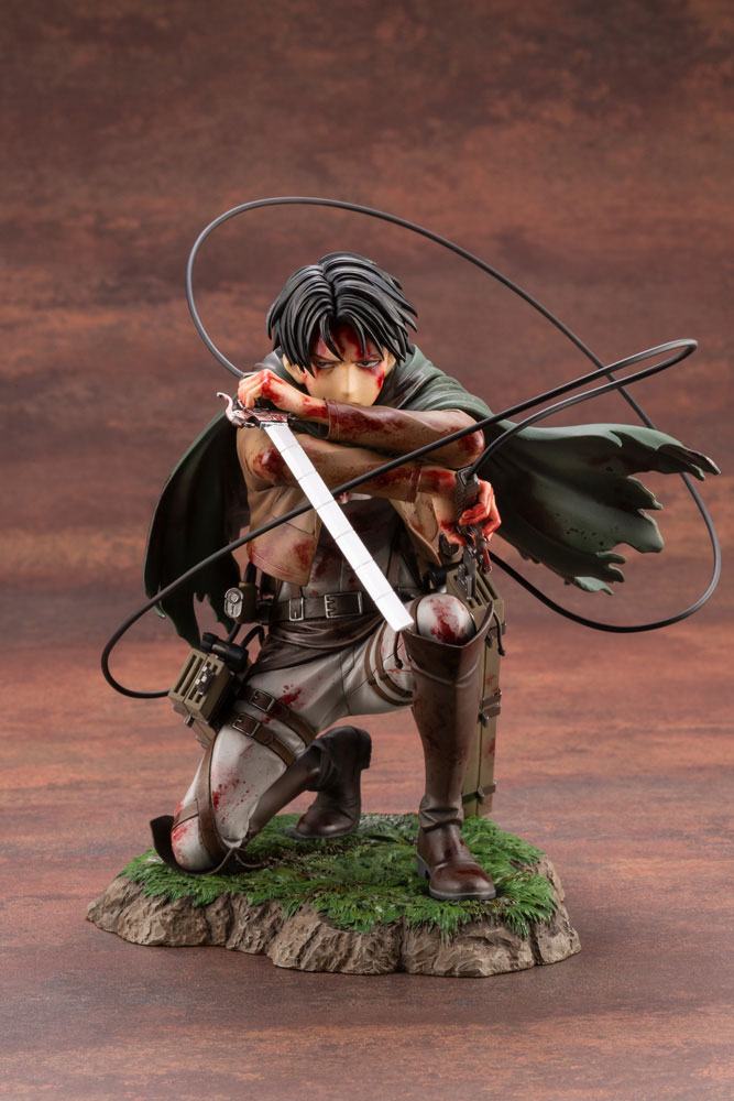 Attack on Titan statuette PVC ARTFXJ 1/7 Levi Fortitude Ver.