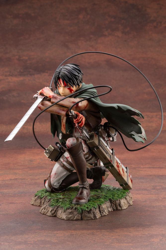 Attack on Titan statuette PVC ARTFXJ 1/7 Levi Fortitude Ver.