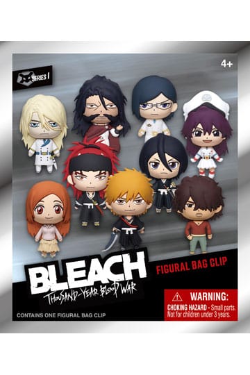 Bleach Thousand-Year Blood War Figural Bag Clip – Porte-clés mystère