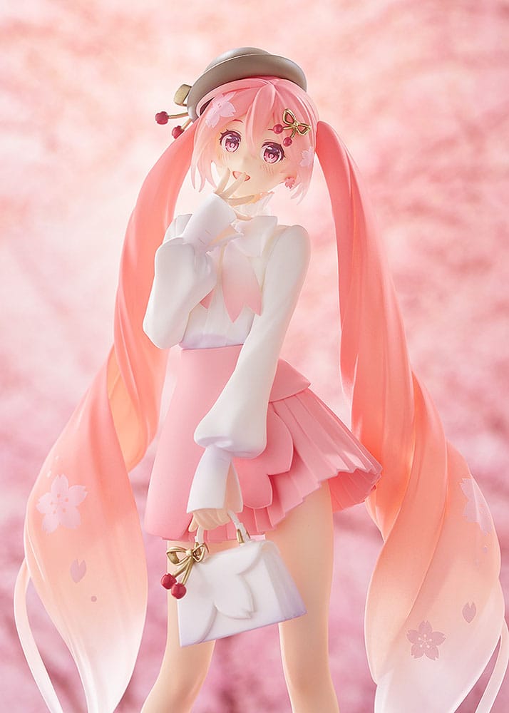 Figurine Sakura Miku Hanami Outfit Ver 23 cm Pop Up Parade Hatsune Miku version rose printanière