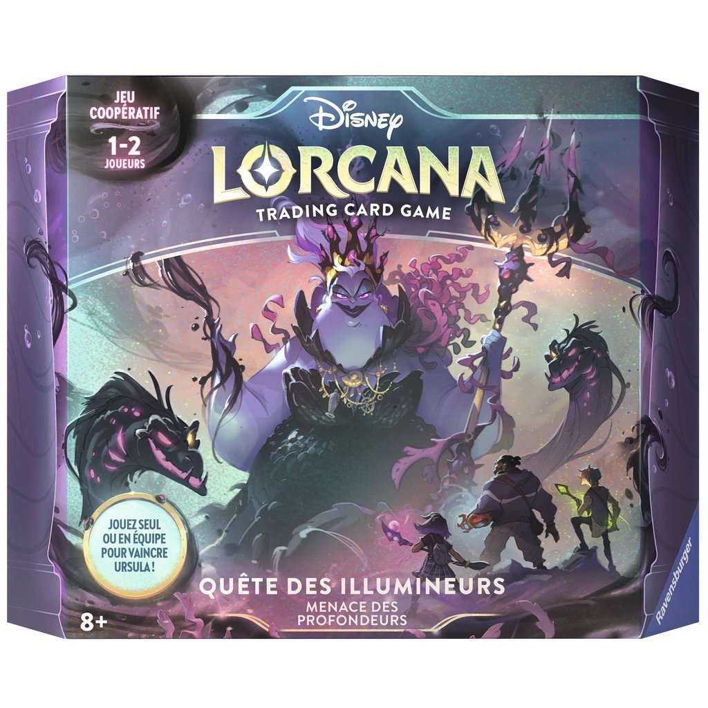 Disney Lorcana Quête des Illumineurs – Menace des Profondeurs : affrontez Ursula en coopération