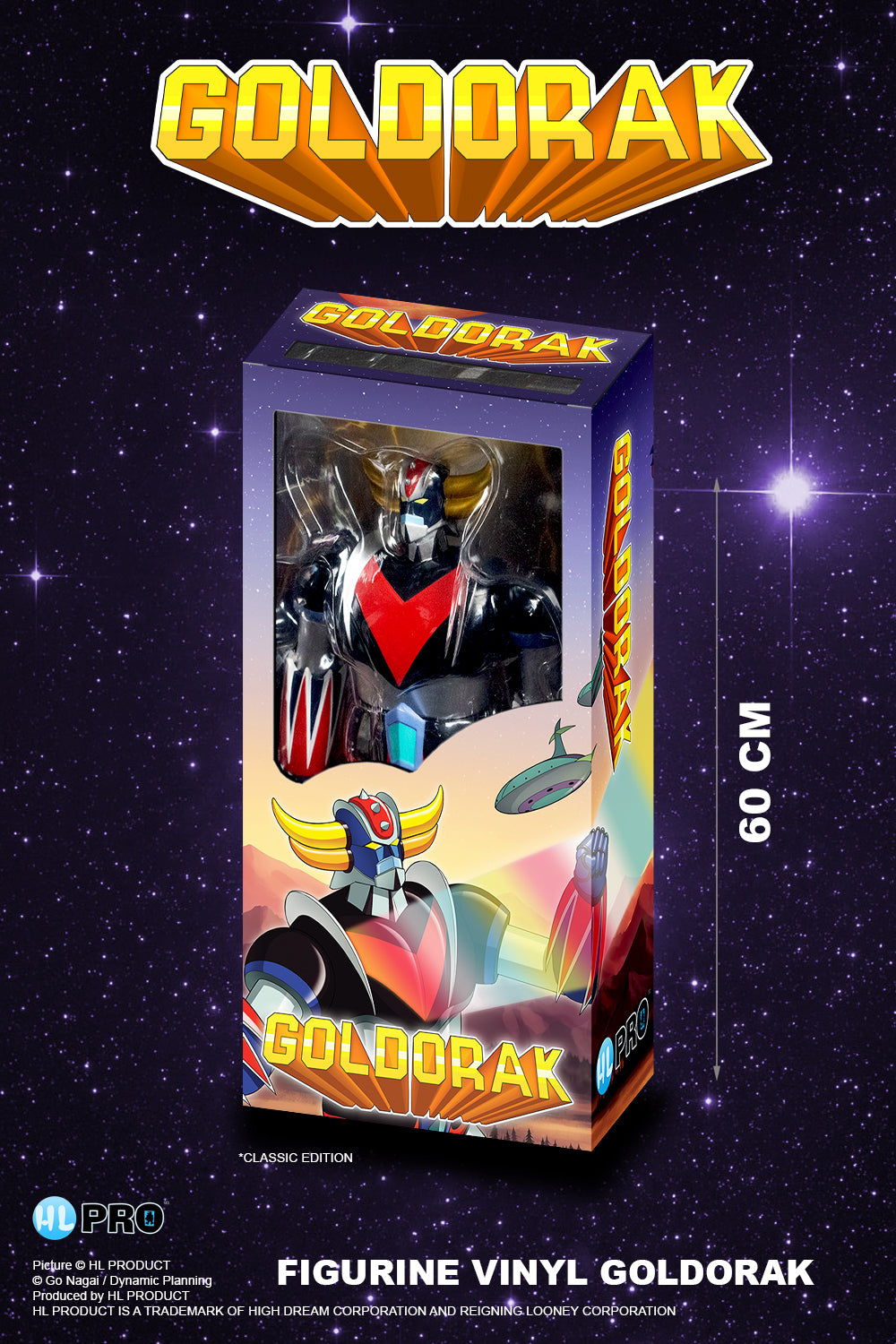 Figurine Goldorak 60cm Classic