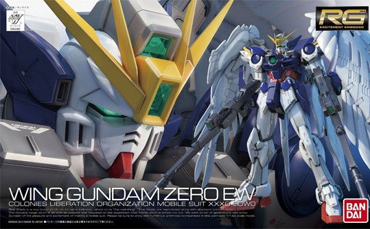 Gundam Gunpla RG 1/144 17 WING GUNDAM ZERO EW