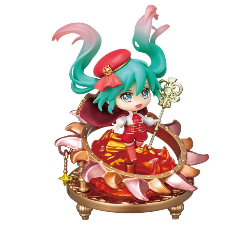 Figurines Re-Ment Starrium Room de Hatsune Miku – 4 modèles aléatoires inspirés de la lune, des étoiles et des planètes.