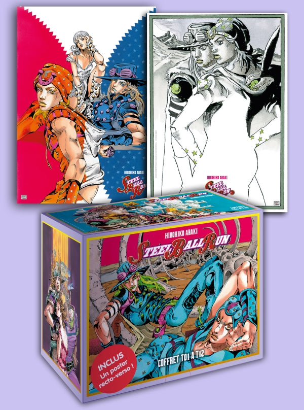 Jojo's - Steel Ball Run - Coffret T01 à T12