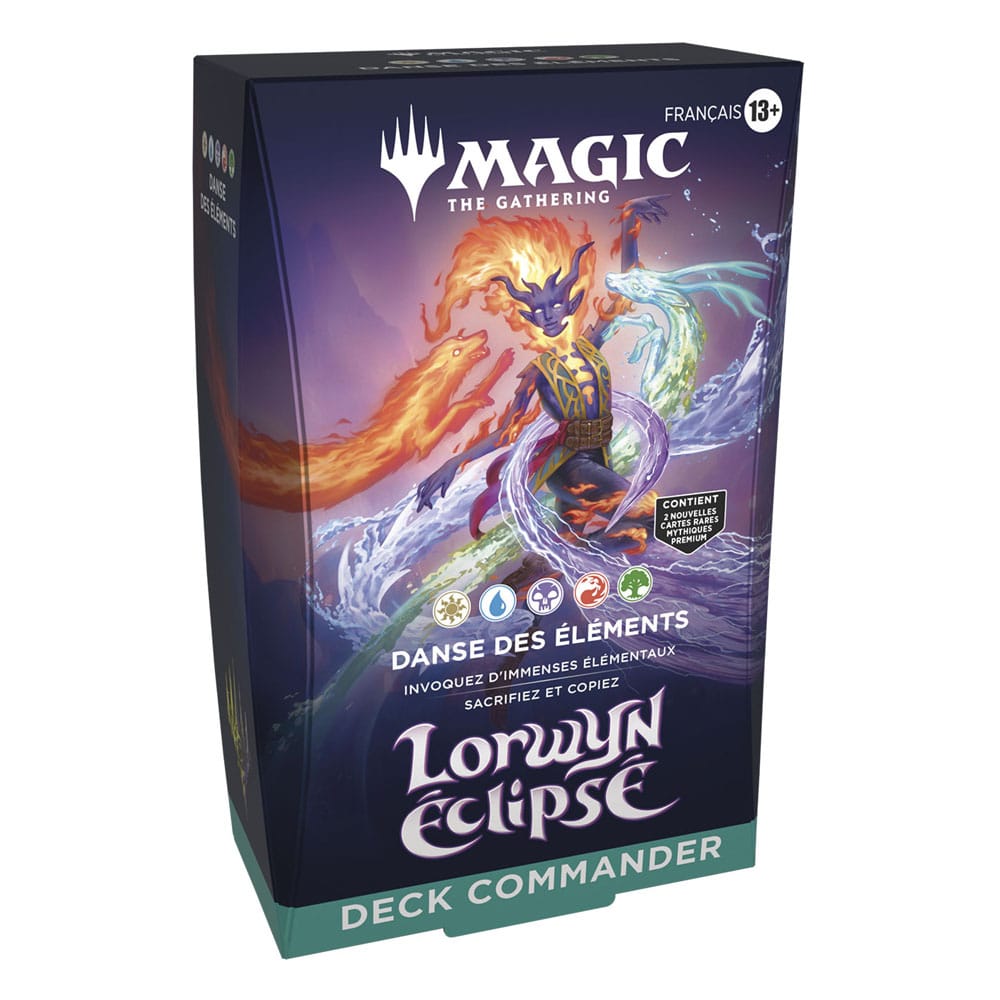 Deck Commander Magic The Gathering Lorwyn Éclipsé Danse des Éléments version française