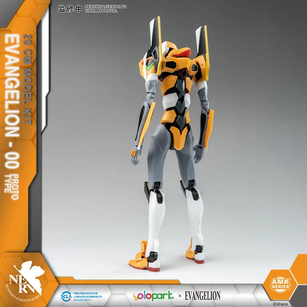 Model Kit EVA-00 Proto Type – Figurine articulée Evangelion 20 cm par AMK Series