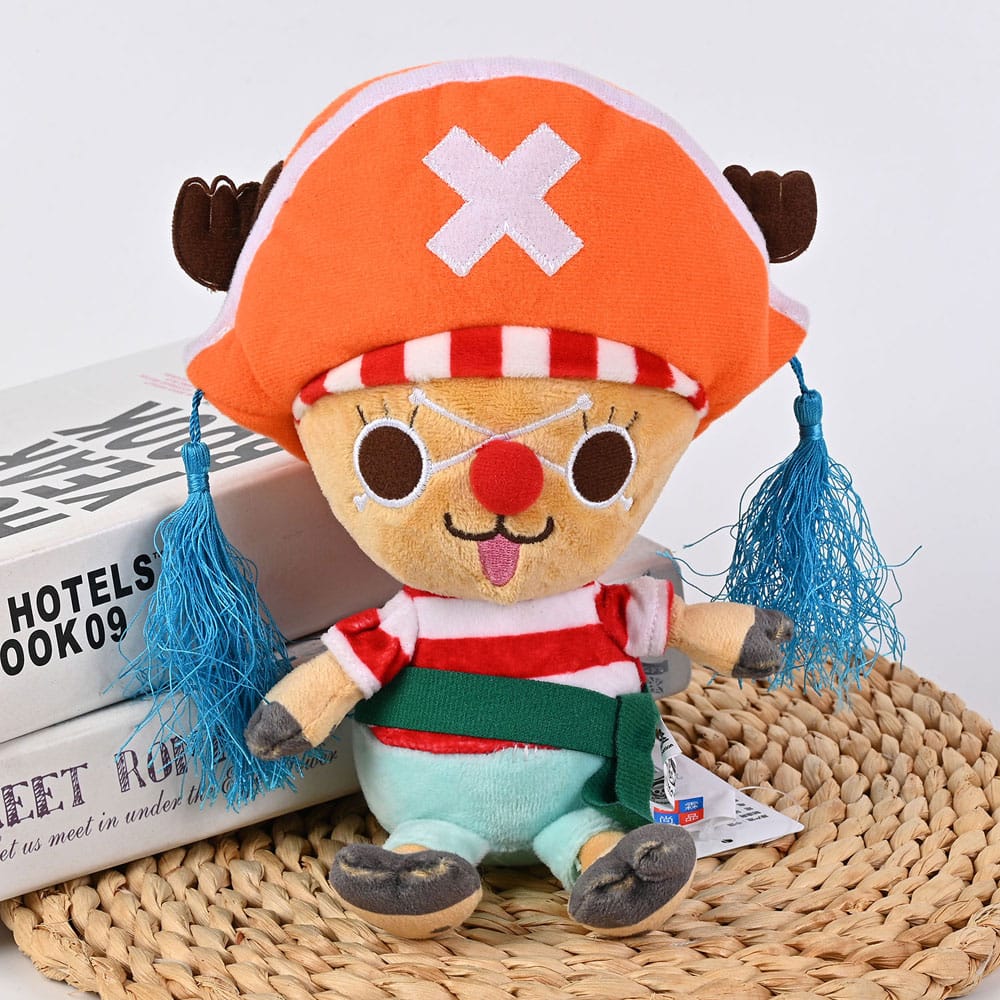 One Piece peluche Chopper x Buggy (Baggy) 20 cm