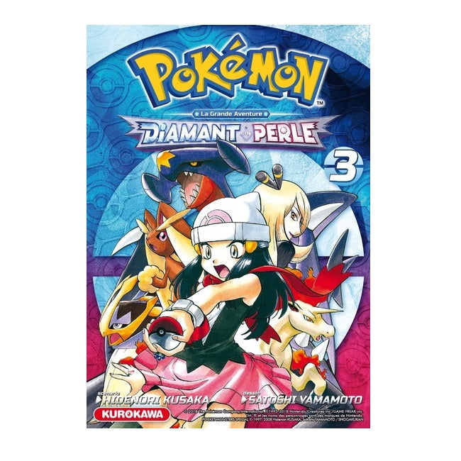 Pokémon La Grande Aventure Diamant Perle et Platine - Tome 3