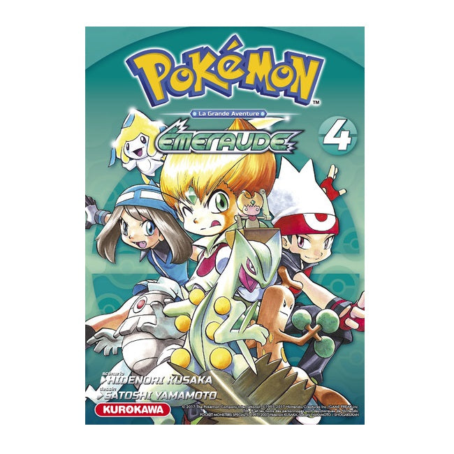 Pokémon La Grande Aventure Rouge Feu et Vert Feuille Emeraude - Tome 4