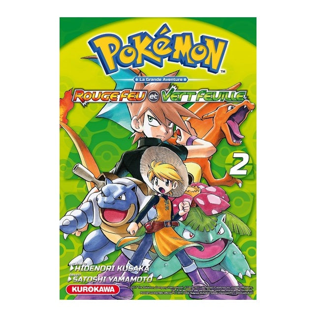 Pokémon La Grande Aventure Rouge Feu et Vert Feuille - Tome 2