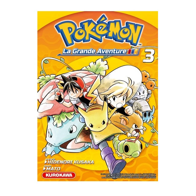 Pokémon La Grande Aventure - Tome 3