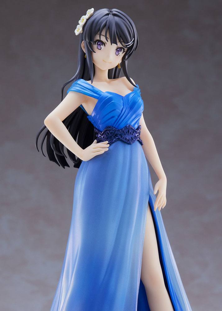 Rascal Does Not Dream of Bunny Girl Senpai - statuette 1/7 Mai Sakurajima Color Dress