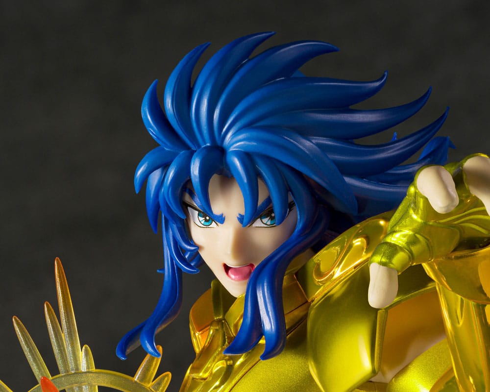 Figurine Saga des Gémeaux Figuarts ZERO Metallic Touch Saint Seiya avec effets d’énergie