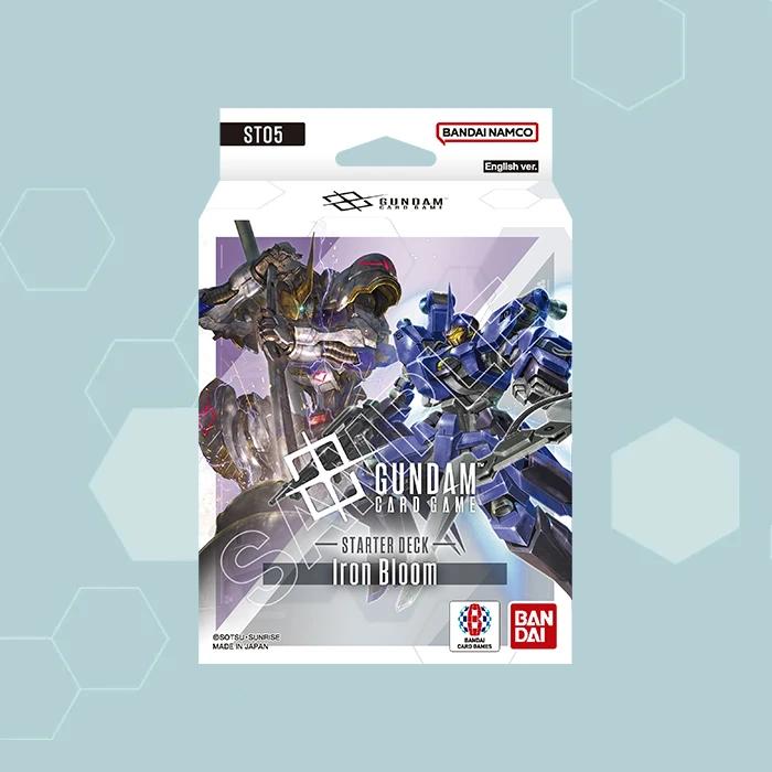 Starter Deck Gundam Card Game Iron Bloom ST05 – Deck complet prêt-à-jouer inspiré de Gundam Iron-Blooded Orphans.