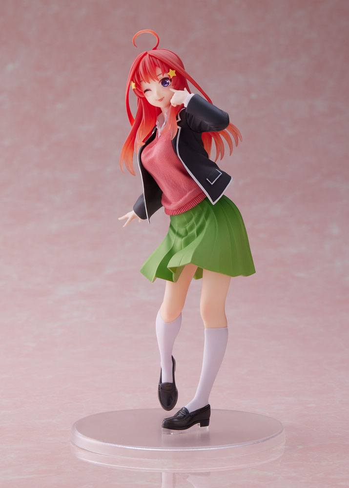 The Quintessential Quintuplets statuette Coreful Nakano Itsuki Uniform Ver. Renewal