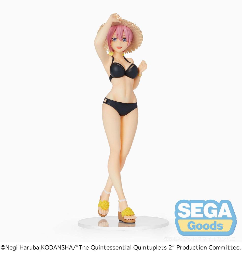 Figurine The Quintessential Quintuplets - Ichika Nakano en maillot de bain noir, gamme SPM Sega