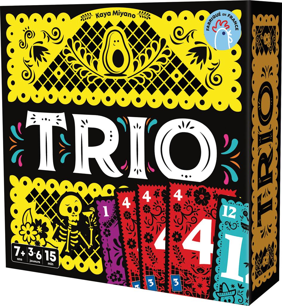 Trio jeu de cartes familial boîte officielle Kaya Miyano