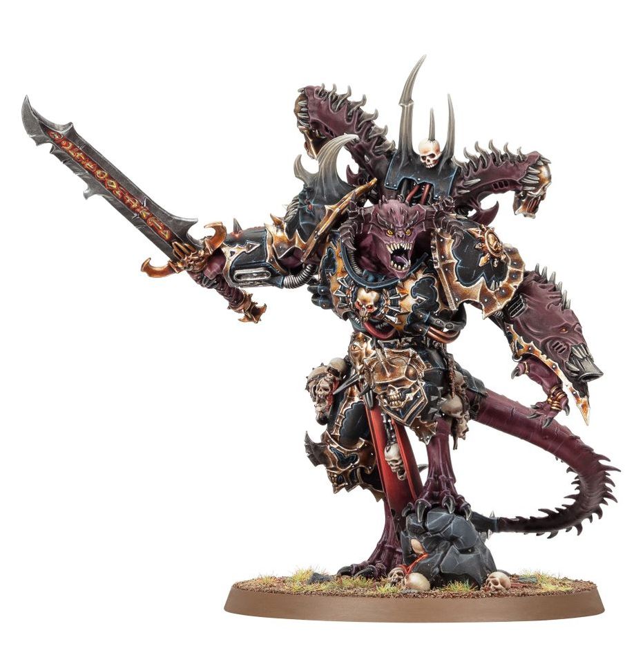 Boîte du Prince Démon pour Warhammer Age of Sigmar. Cette figurine représente un guerrier du Chaos devenu un démon immortel, avec de nombreuses options de personnalisation et une présence imposante sur le champ de bataille.