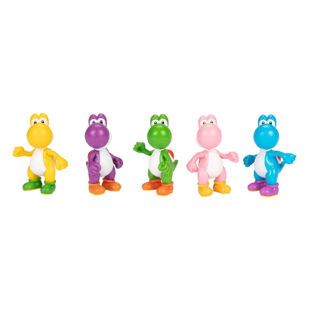 Super Mario - World of Nintendo assortiment figurines Yoshi Wave 2