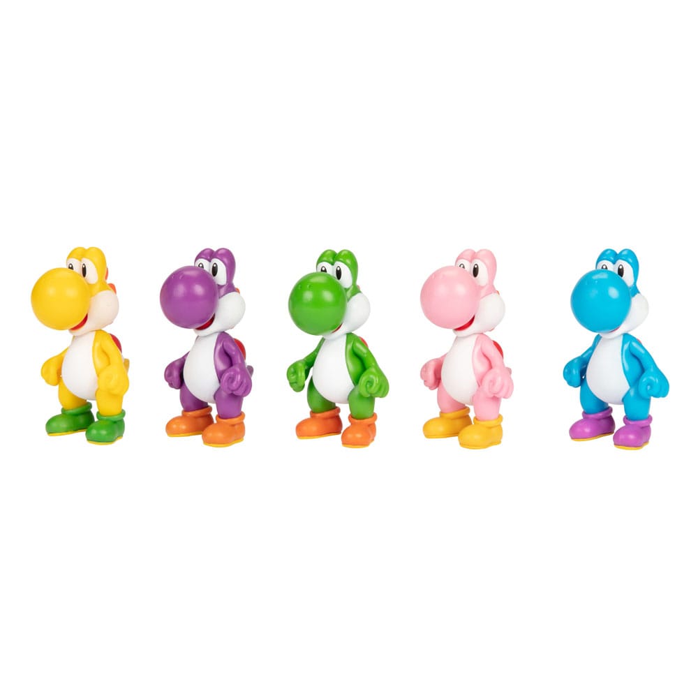 Super Mario - World of Nintendo assortiment figurines Yoshi Wave 2