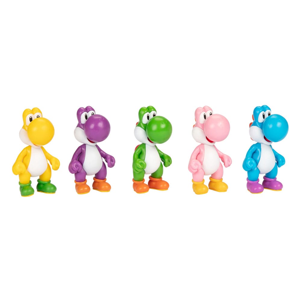 Super Mario - World of Nintendo assortiment figurines Yoshi Wave 2