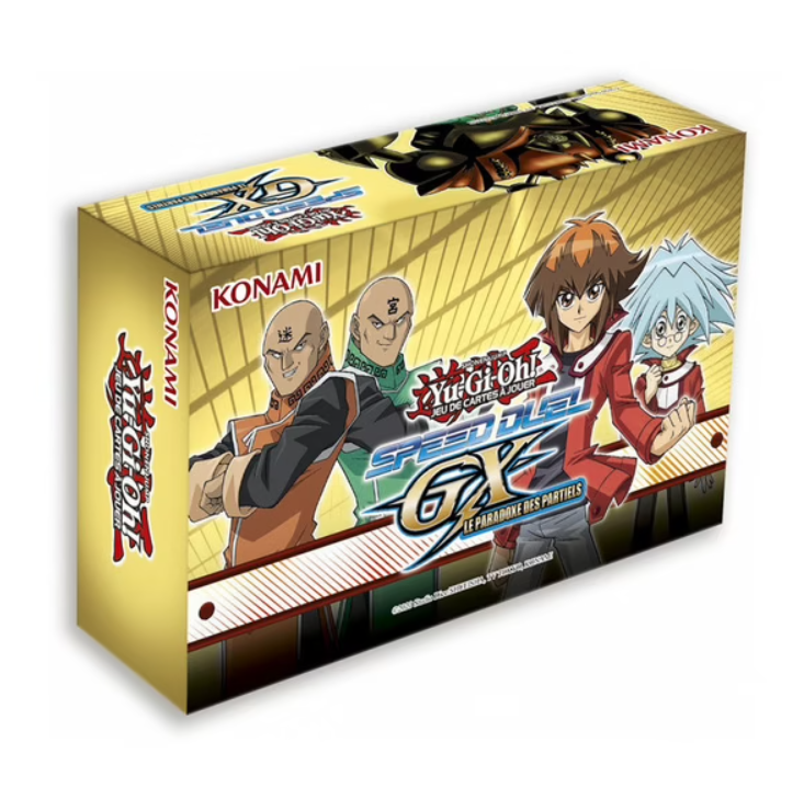 Yu-Gi-Oh! Coffret Speed Duel GX – Le Paradoxe des Partiels, coffret de cartes officiel Konami