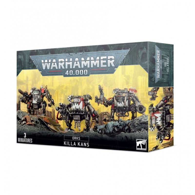 Killa Kans Orks Warhammer 40,000 marcheurs orks figurines boîte de 3