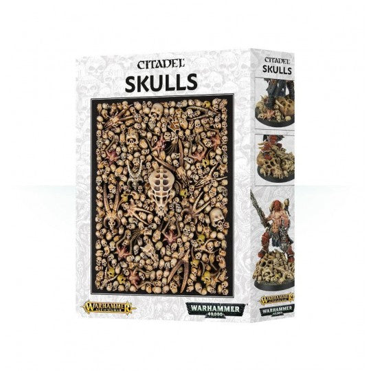 Boîte Citadel Skulls contenant plus de 300 crânes pour soclage et modélisme Warhammer