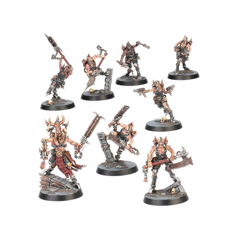 Boîte Kill Team : Sang et Zèle avec figurines des Sororitas et Cultes du Chaos, décors et livre de missions