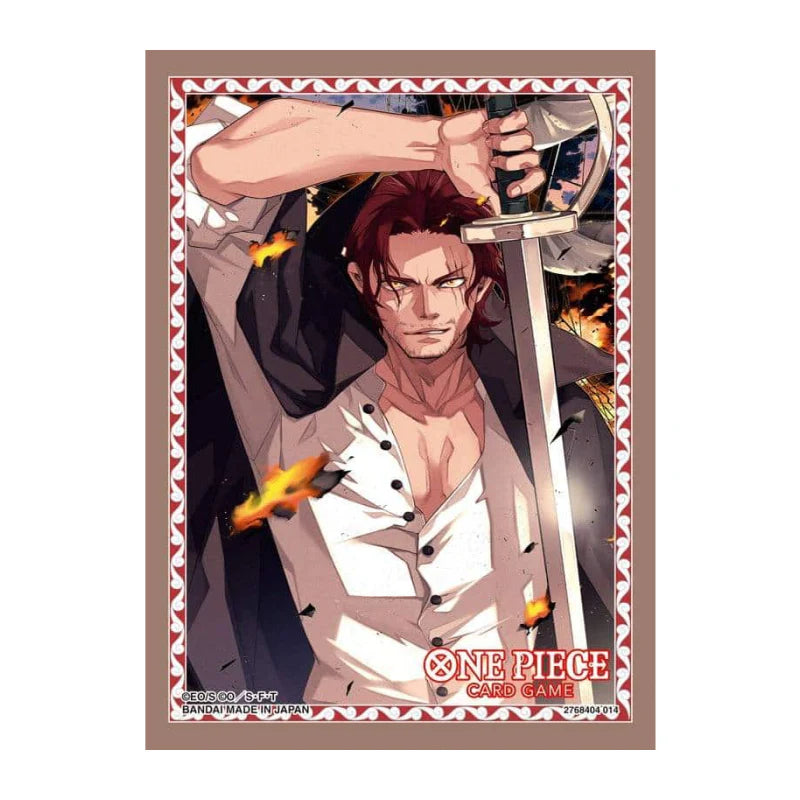 Protège-cartes officiels One Piece – Shanks – Lot de 70 sleeves