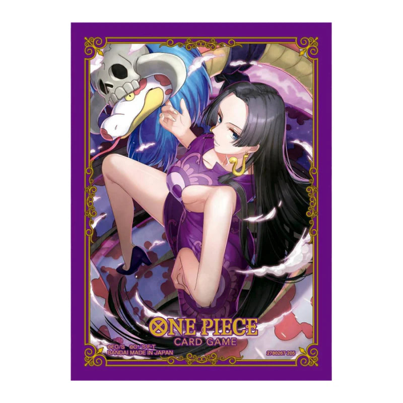 Protège-cartes officiels One Piece Boa Hancock – Lot de 70 sleeves