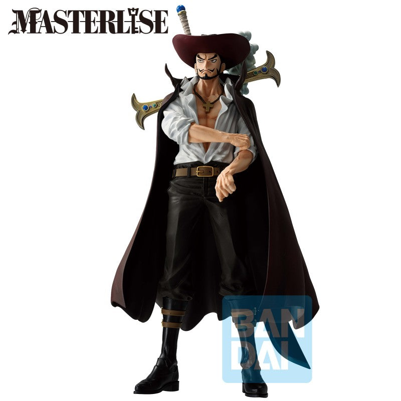 Figurine One Piece Ichibansho Dracule Mihawk Beyond the Trials Bandai officielle.