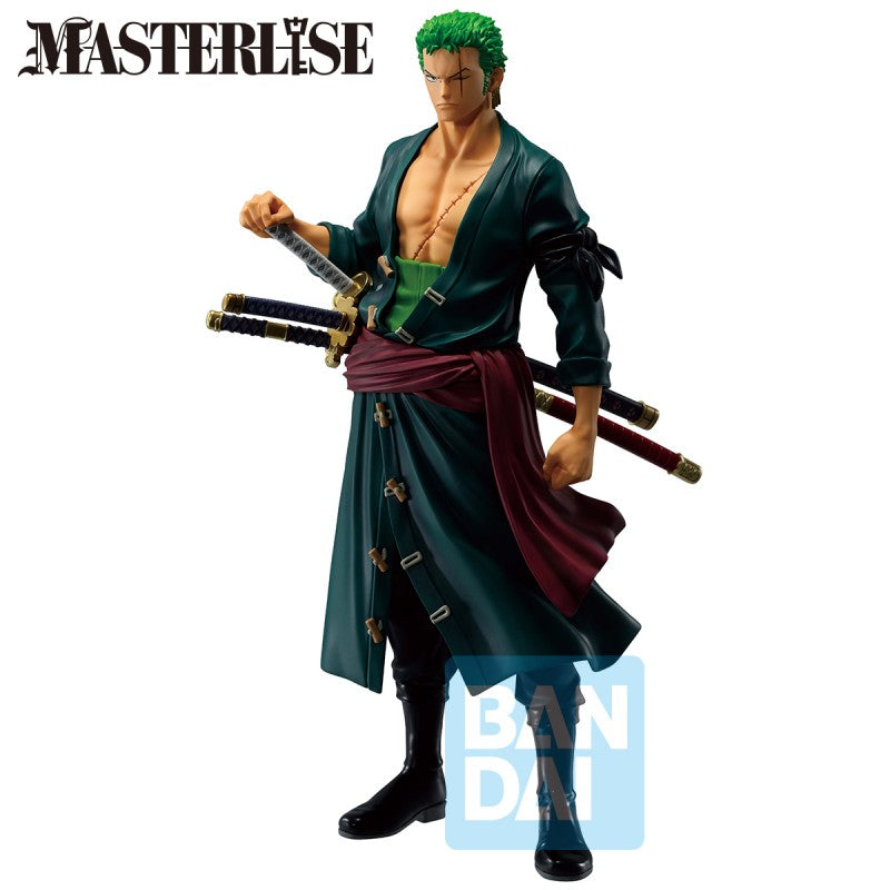 Figurine One Piece Ichibansho Roronoa Zoro Beyond the Trials Bandai officielle.
