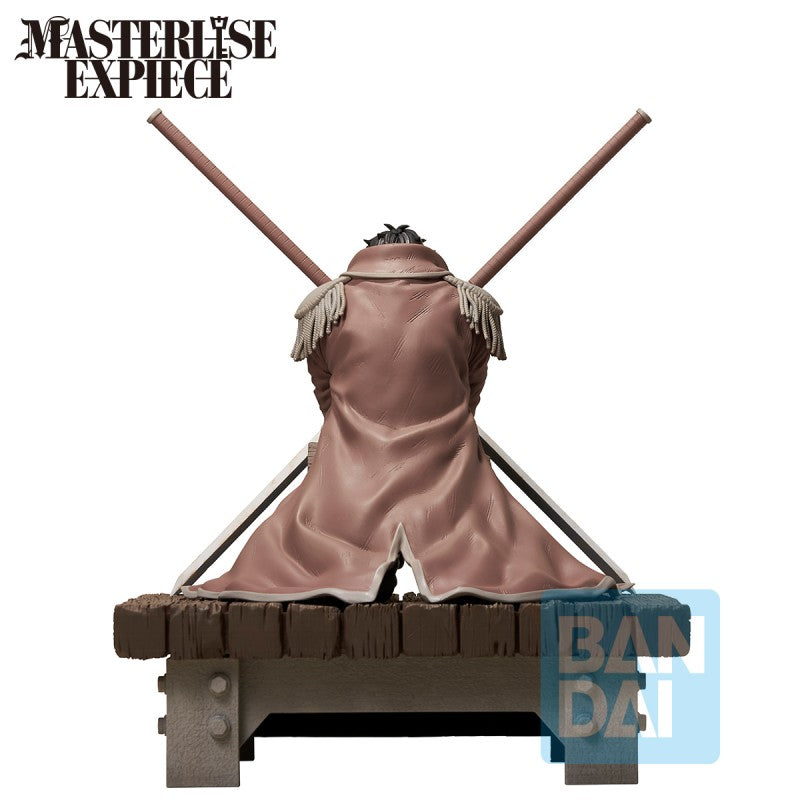 Figurine One Piece Ichibansho Masterlise EXPIECE Gol D. Roger Roi des Pirates sur l’échafaud, Bandai officielle.