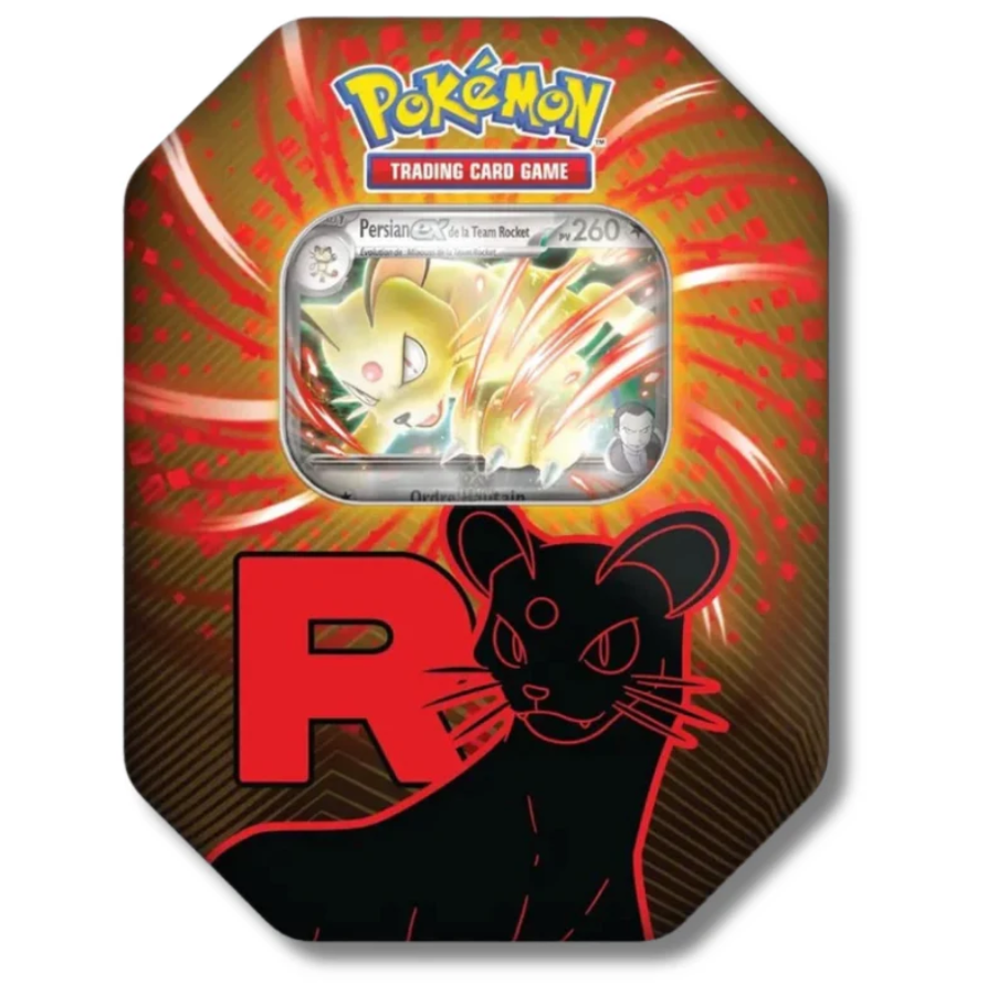 Pokébox Pokémon Team Rocket avec Persian-ex et 4 boosters du JCC Pokémon