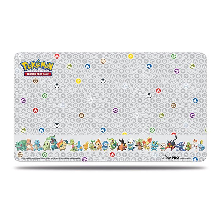 Coffret Ultra Pro Pokémon First Partner avec playmat, deck box et sleeves protectrices.
