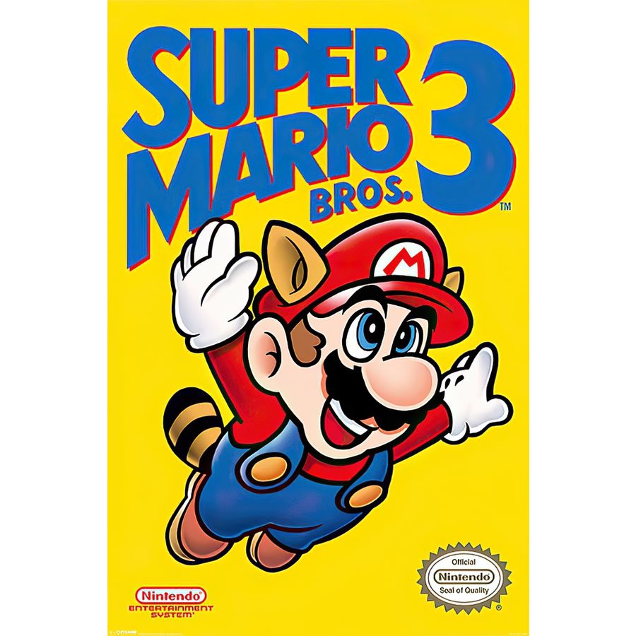 Poster Super Mario 3