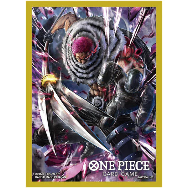 Protèges-cartes One Piece Card Game Katakuri Vol.3 – 70 sleeves officielles Bandai
