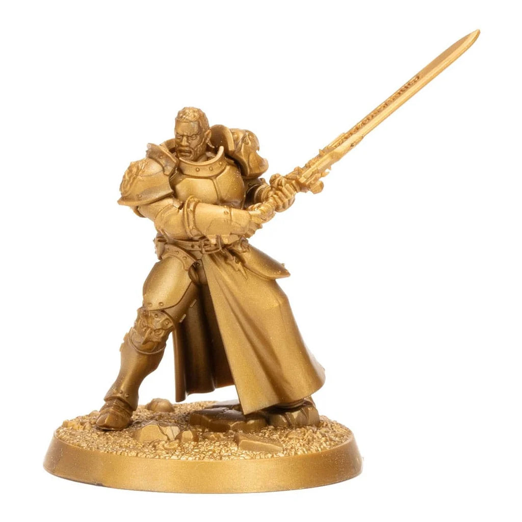 Boîte Warhammer Heroes avec une figurine aléatoire de Stormcast Eternals en plastique Citadel, à collectionner et à peindre.