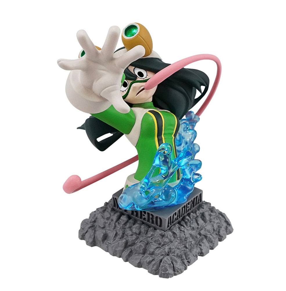 My Hero Academia assortiment bustes 7 cm Bust Up Heroes 2 - Tsuyu Asui