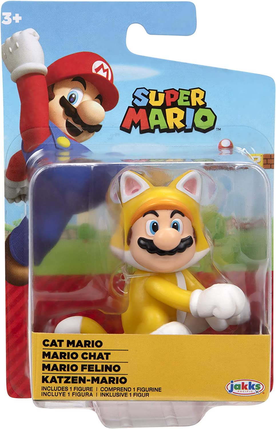 Figurine Jouet Super Mario - Mario Chat Jakks Pacific