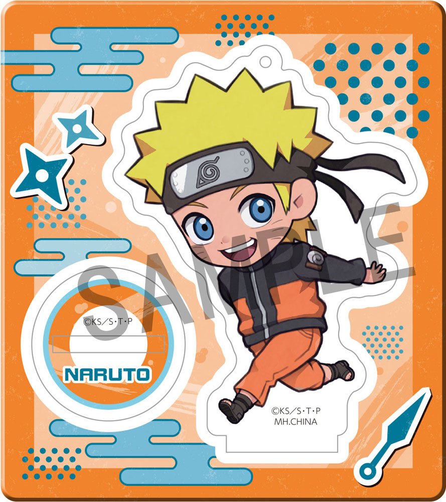 Naruto assortiment figurines acrylique TokoToko Mascot Vol. 1 - Naruto Uzumaki