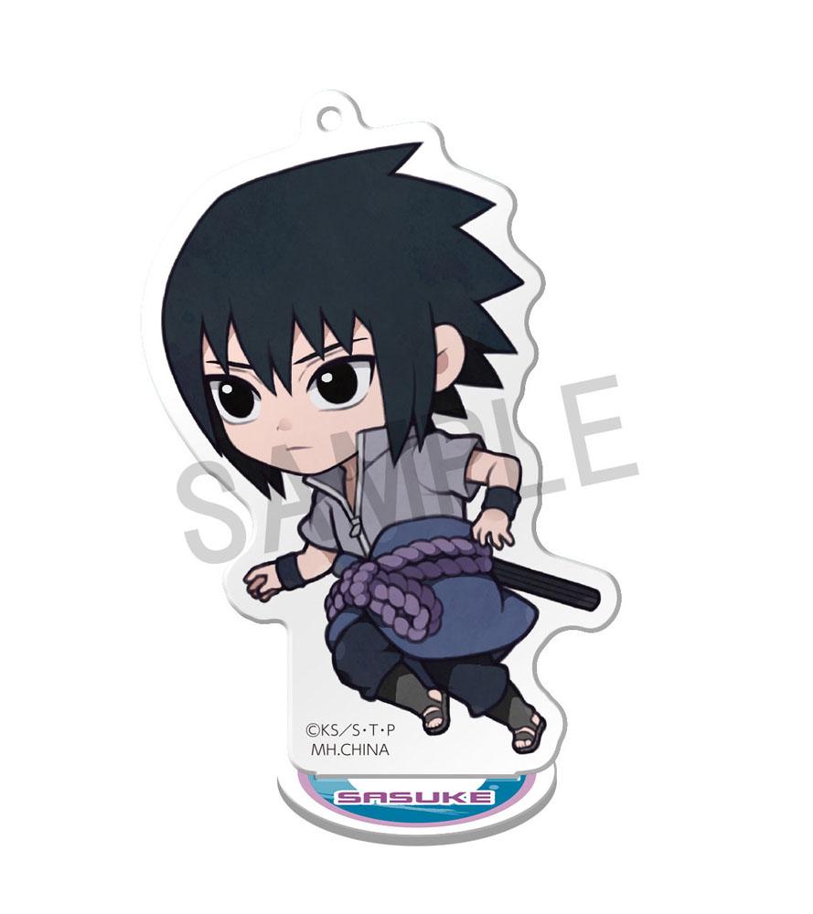 Naruto assortiment figurines acrylique TokoToko Mascot Vol. 1 - Sasuke Uchiha