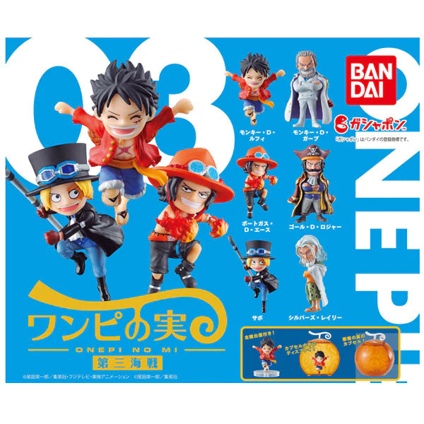 ONE PIECE - DEVIL FRUITS WITH ONE PIECE FIGURES Vol.3 Gol D. Roger