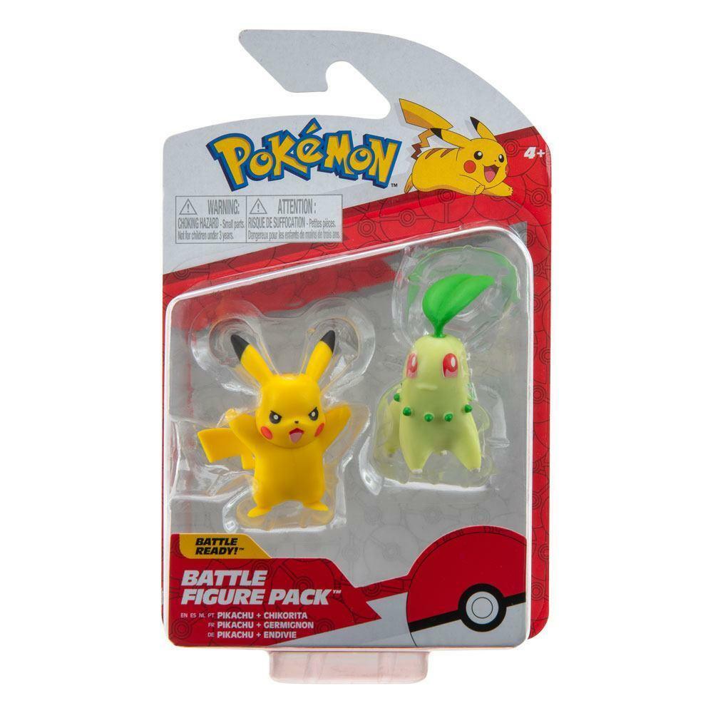 Pokemon Battle Pack Figurine Germignon & Pikachu