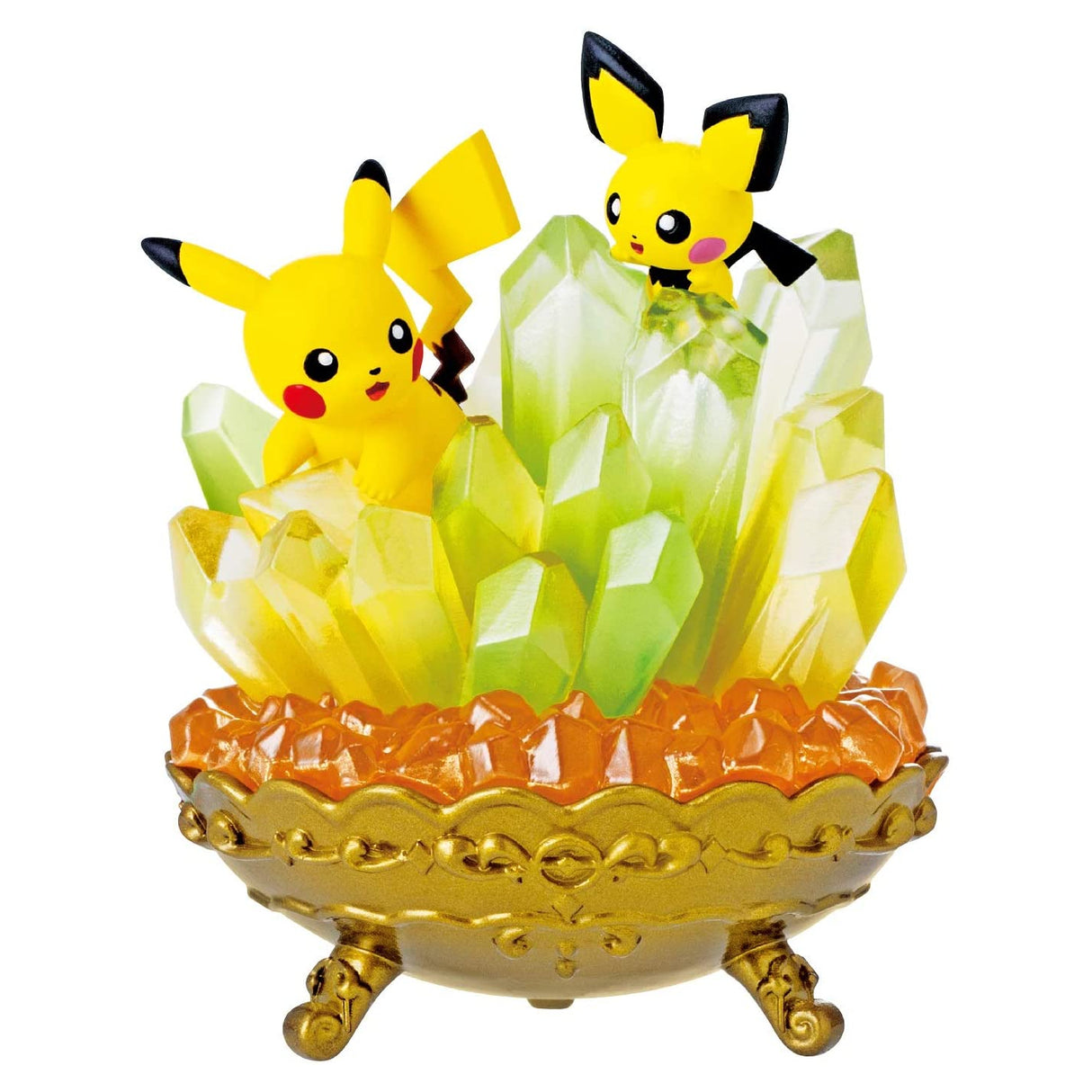 Pokemon Gemstone Pikachu & Pichu - Re-Ment