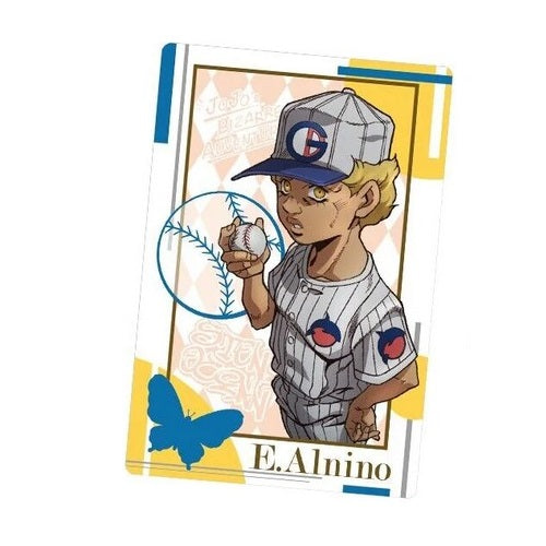 Jojo's Bizarre Adventure WAFER CARD BANDAI - N.04 E. Alnino