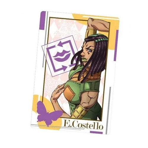 Jojo's Bizarre Adventure WAFER CARD BANDAI - N.02 E. Costello