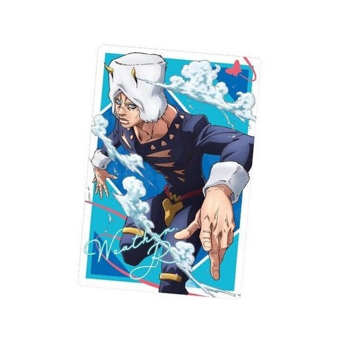 Jojo's Bizarre Adventure WAFER CARD BANDAI - N.23 Weather R